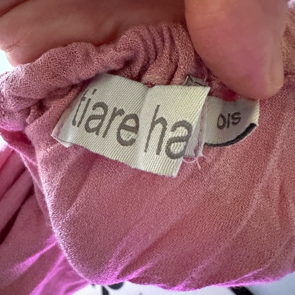 Tiare Hawaii Pink and Brown Maxi Dress - Picture 3 of 3